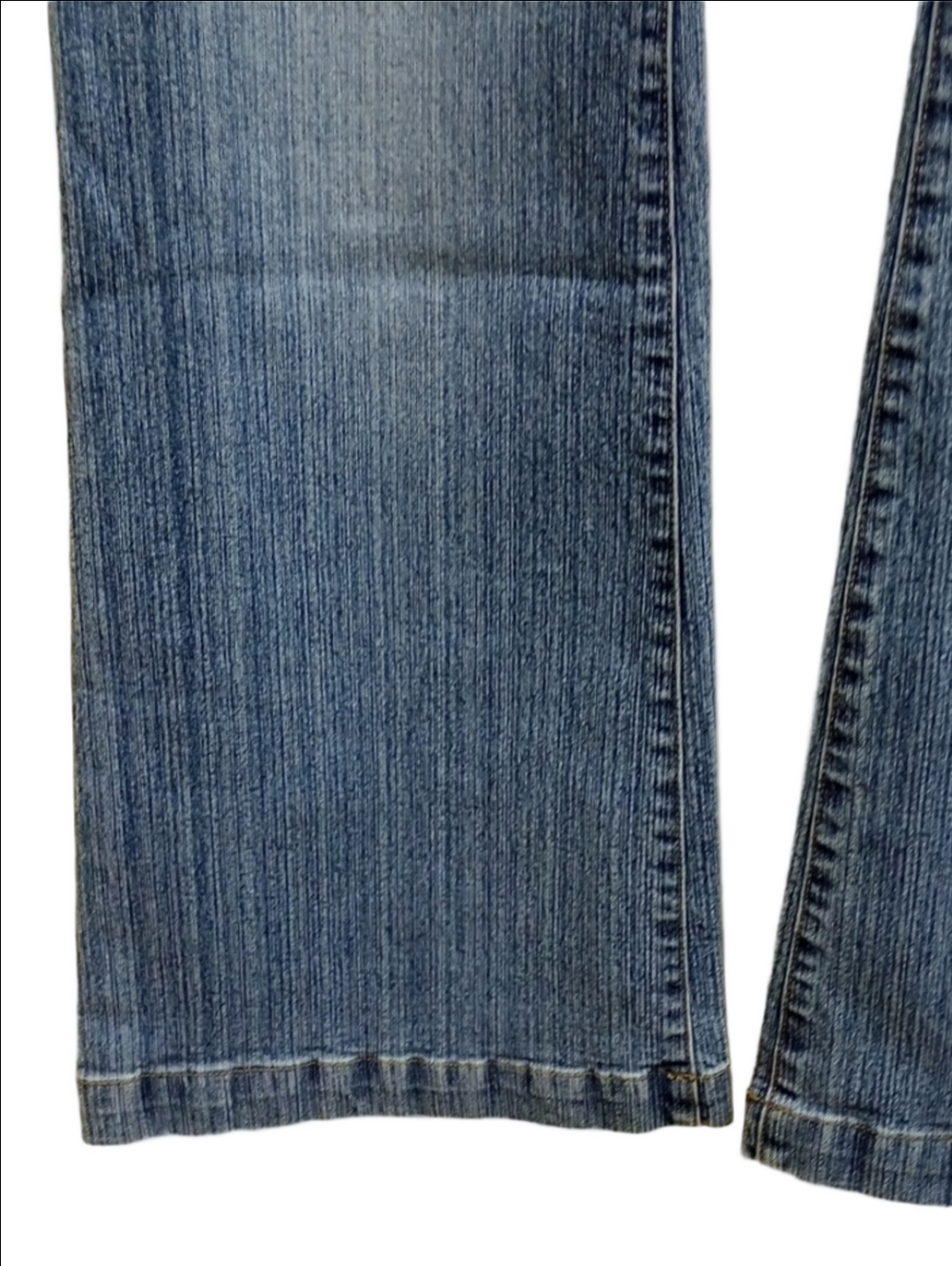 Y2K 90'S HYDRAULIC VINTAGE BELTED BOOT CUT WIDE LEG MEDIUM RISE JEANS RARE - Picture 7 of 12